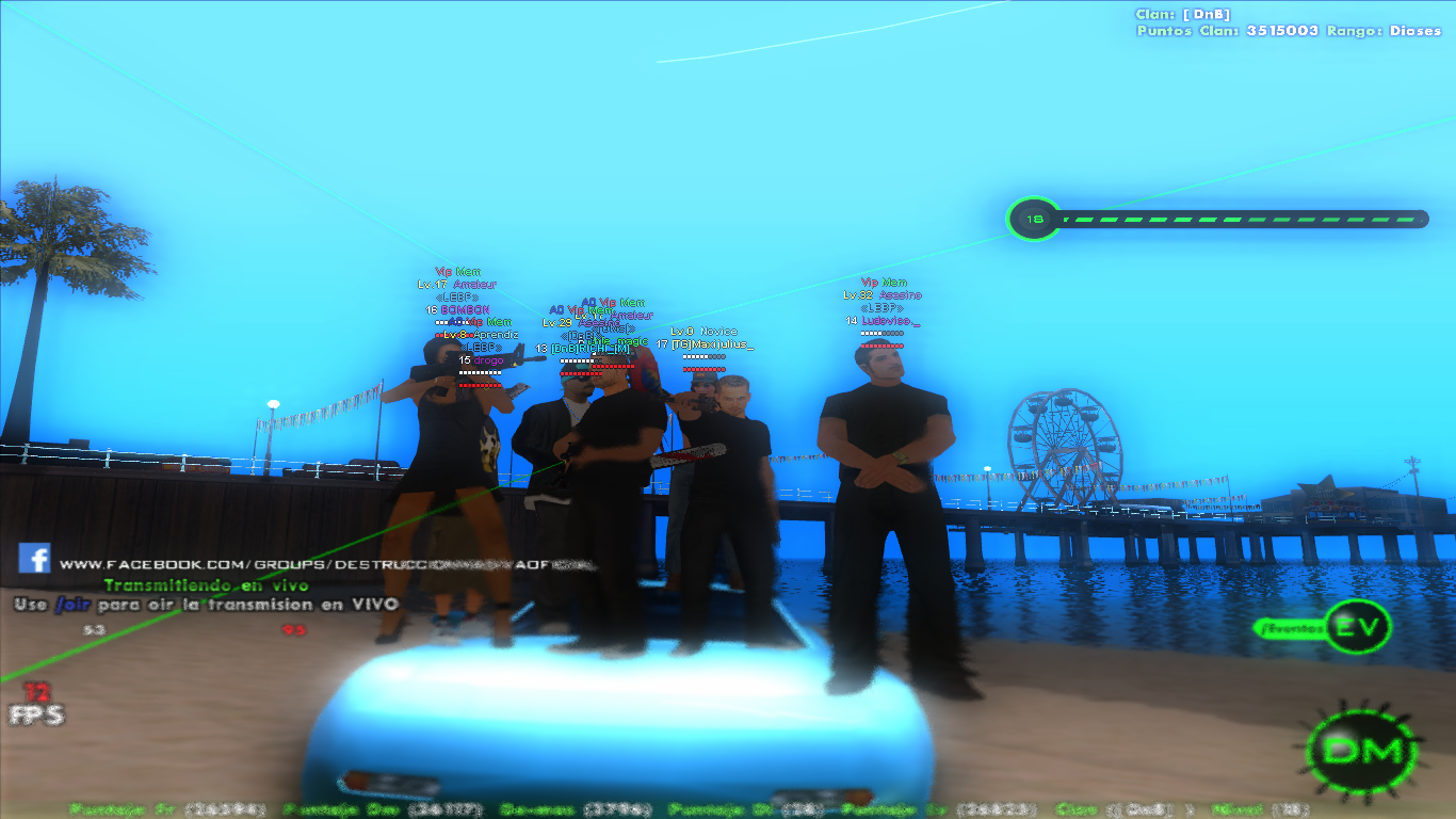 destrucción masiva freeroam dm samp destruccion masiva